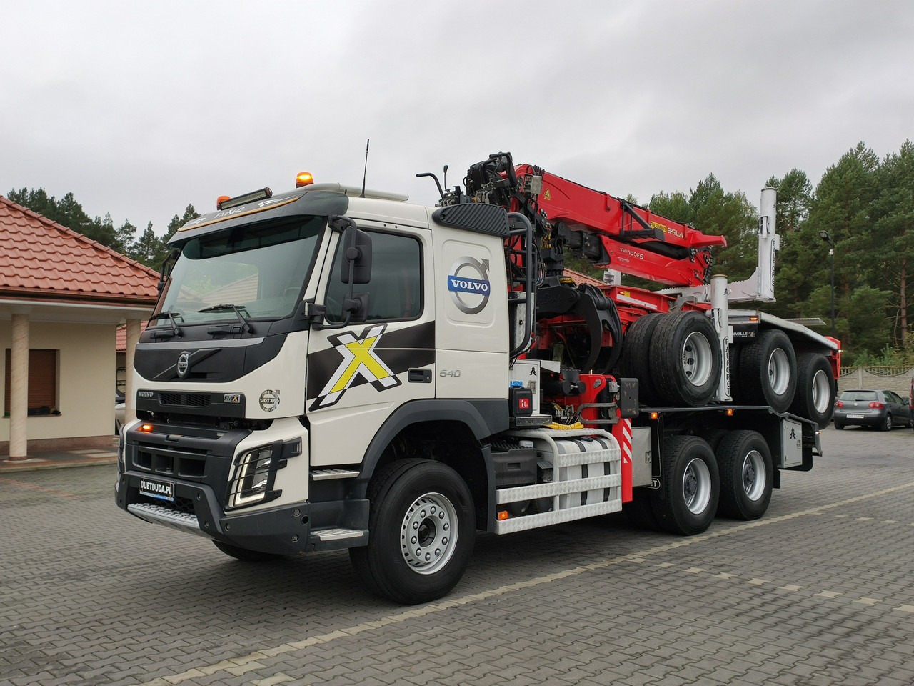 Volvo FMX 540 6x4 RETARDER PALFORET EPSILON S300L Do Drewna - Šticar: slika 1 Volvo FMX 540 6x4 RETARDER PALFORET EPSILON S300L Do Drewna - Šticar: slika 1