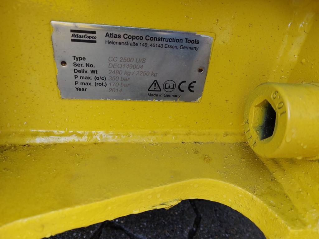 Atlas Copco CC2500 - Makaze za rušenje: slika 3 Atlas Copco CC2500 - Makaze za rušenje: slika 3