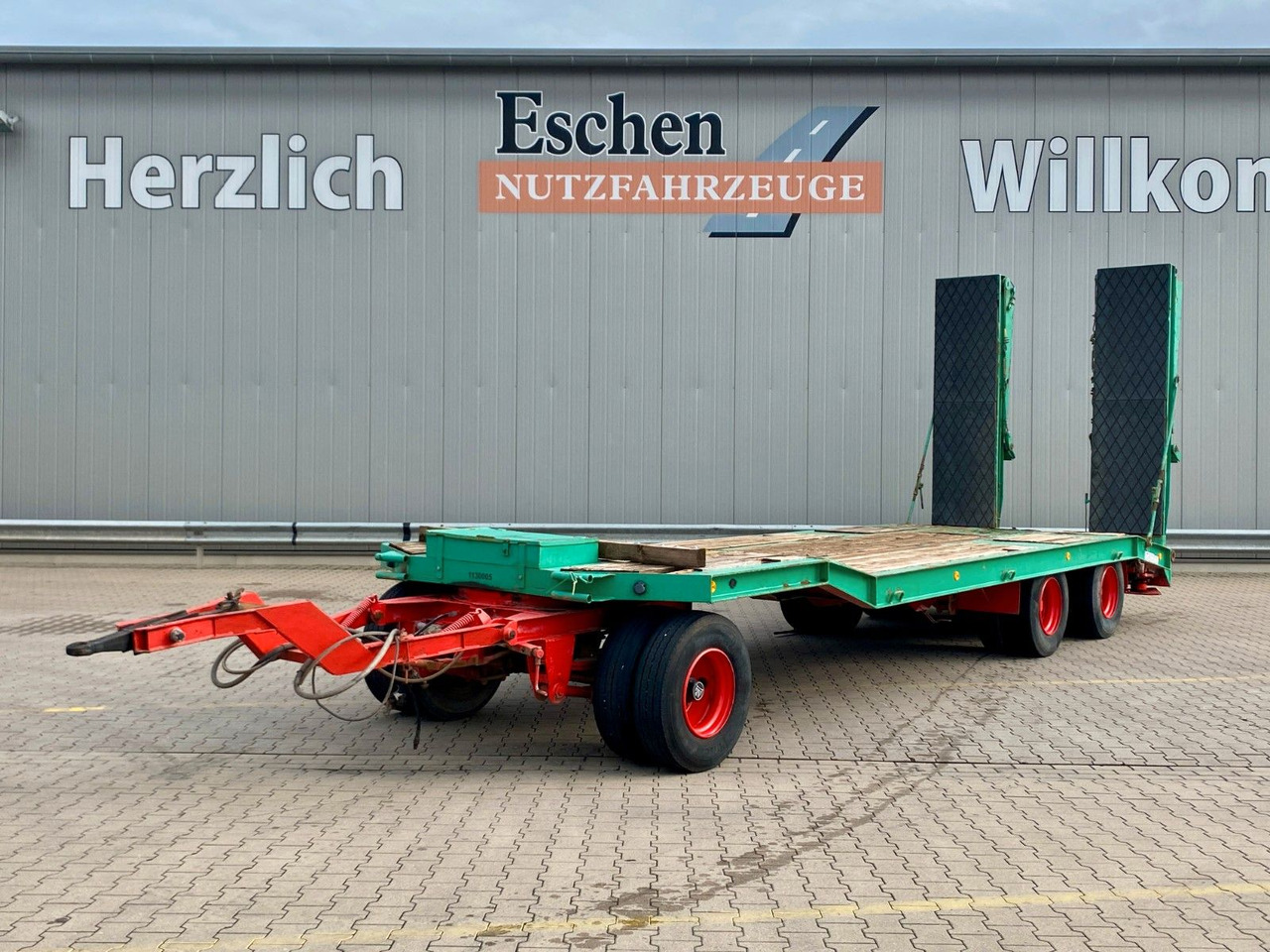 Goldhofer TU3-24/80 Tieflader*Wechselzugauge*Trommelbremse - Niska prikolica za prevoz: slika 1 Goldhofer TU3-24/80 Tieflader*Wechselzugauge*Trommelbremse - Niska prikolica za prevoz: slika 1