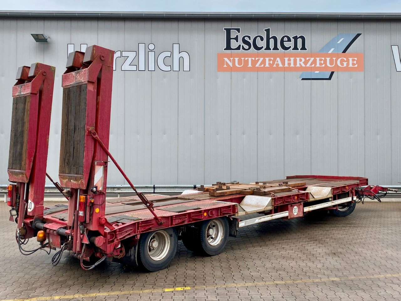 Langendorf Tieflader| hydr. Scherenrampen*verbreiterbar*SAF - Niska prikolica za prevoz: slika 4 Langendorf Tieflader| hydr. Scherenrampen*verbreiterbar*SAF - Niska prikolica za prevoz: slika 4