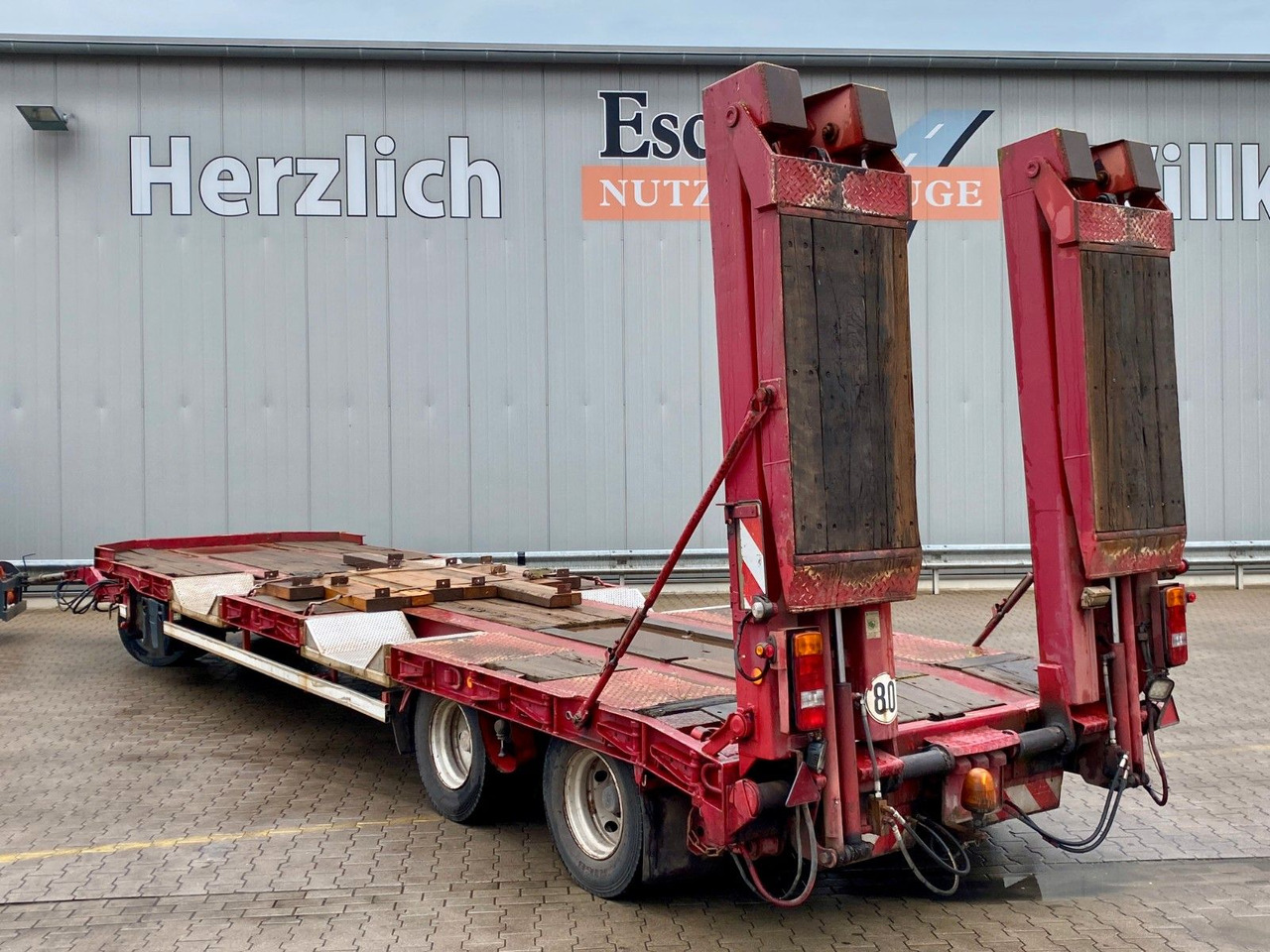 Langendorf Tieflader| hydr. Scherenrampen*verbreiterbar*SAF - Niska prikolica za prevoz: slika 3 Langendorf Tieflader| hydr. Scherenrampen*verbreiterbar*SAF - Niska prikolica za prevoz: slika 3