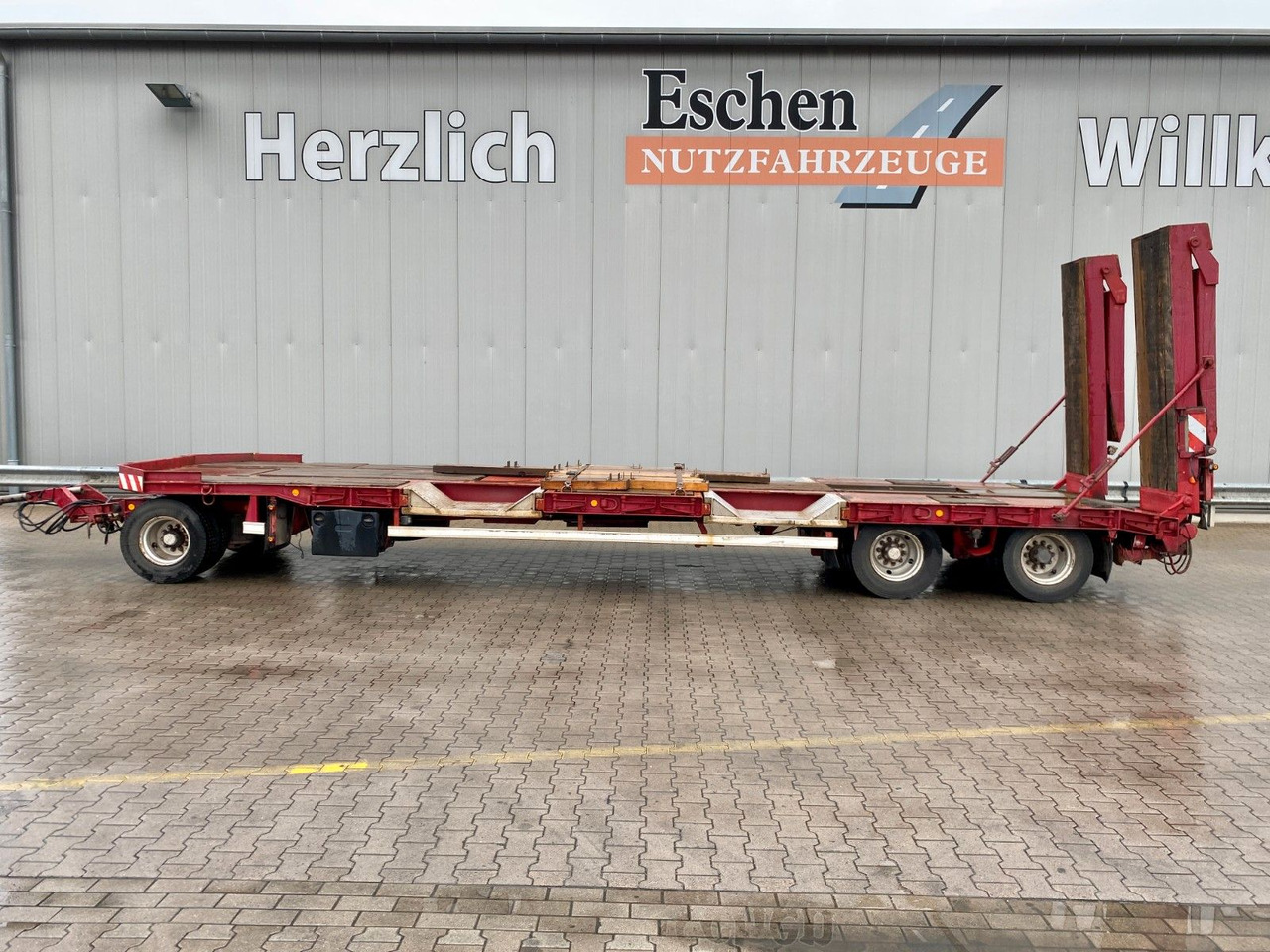 Langendorf Tieflader| hydr. Scherenrampen*verbreiterbar*SAF - Niska prikolica za prevoz: slika 2 Langendorf Tieflader| hydr. Scherenrampen*verbreiterbar*SAF - Niska prikolica za prevoz: slika 2