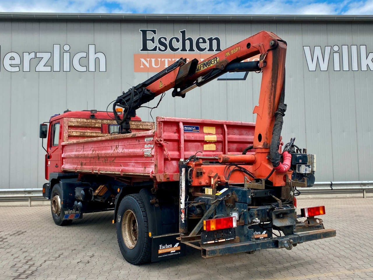 MAN 18.285 MC | Palfinger PK 9501*Blatt*2x AHK+Oel - Istovarivač, Kamion sa dizalicom: slika 4 MAN 18.285 MC | Palfinger PK 9501*Blatt*2x AHK+Oel - Istovarivač, Kamion sa dizalicom: slika 4