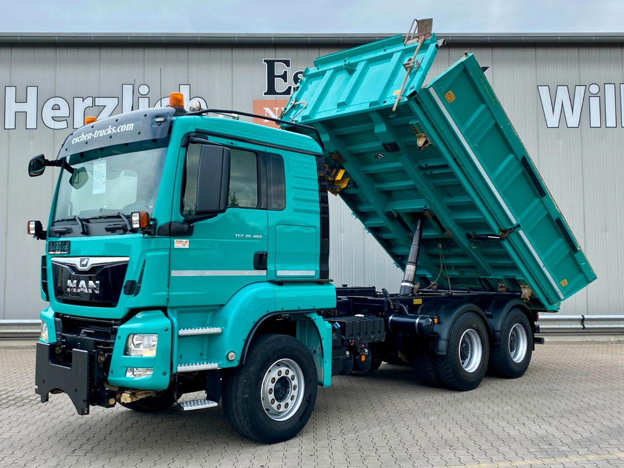 MAN 26.460 6x4|MEILLER/Bordmatik*Navi*Kommunalschild - Istovarivač: slika 2 MAN 26.460 6x4|MEILLER/Bordmatik*Navi*Kommunalschild - Istovarivač: slika 2