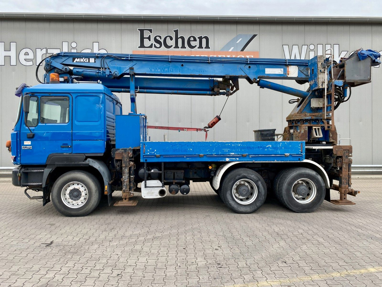 MAN 27.464 6x4 | MKG HMK 350a 2L*FUNK*Retarder*AHK - Kamion sa dizalicom: slika 2 MAN 27.464 6x4 | MKG HMK 350a 2L*FUNK*Retarder*AHK - Kamion sa dizalicom: slika 2