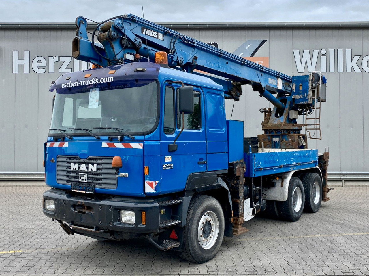 MAN 27.464 6x4 | MKG HMK 350a 2L*FUNK*Retarder*AHK - Kamion sa dizalicom: slika 1 MAN 27.464 6x4 | MKG HMK 350a 2L*FUNK*Retarder*AHK - Kamion sa dizalicom: slika 1