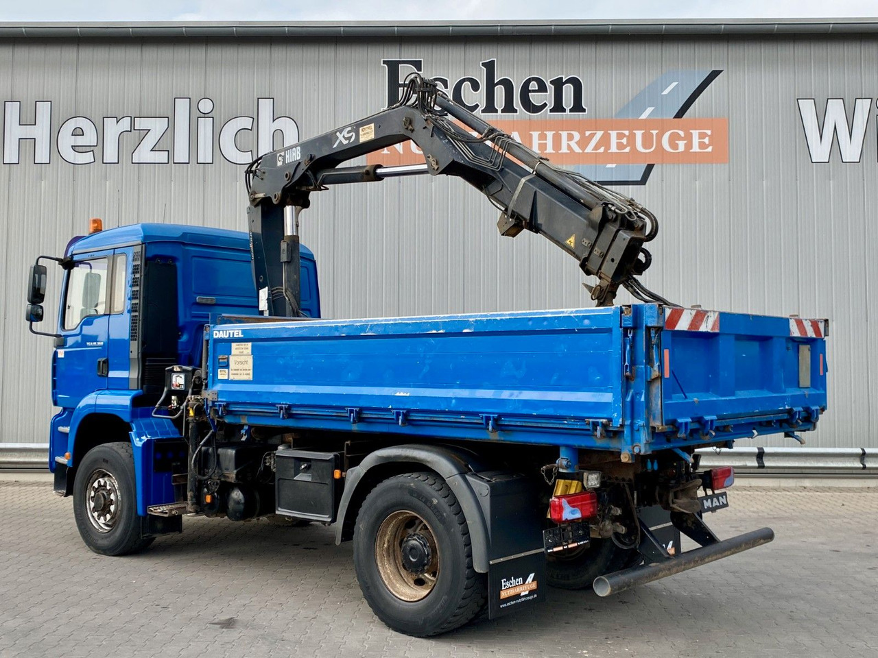 MAN TGA 18.360 4x4H BL Hiab Kran*Dautel Kipper*Klima - Istovarivač, Kamion sa dizalicom: slika 4 MAN TGA 18.360 4x4H BL Hiab Kran*Dautel Kipper*Klima - Istovarivač, Kamion sa dizalicom: slika 4