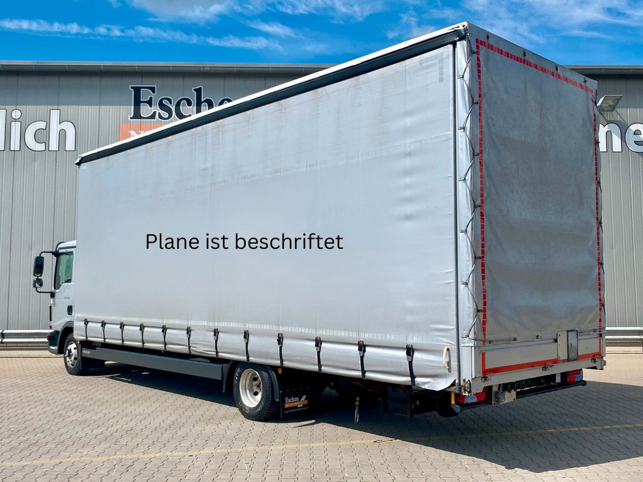 MAN TGL 8.220 I Pritsche Plane*Klima*2Tank*Automatik - Kamion sa ceradom: slika 3 MAN TGL 8.220 I Pritsche Plane*Klima*2Tank*Automatik - Kamion sa ceradom: slika 3