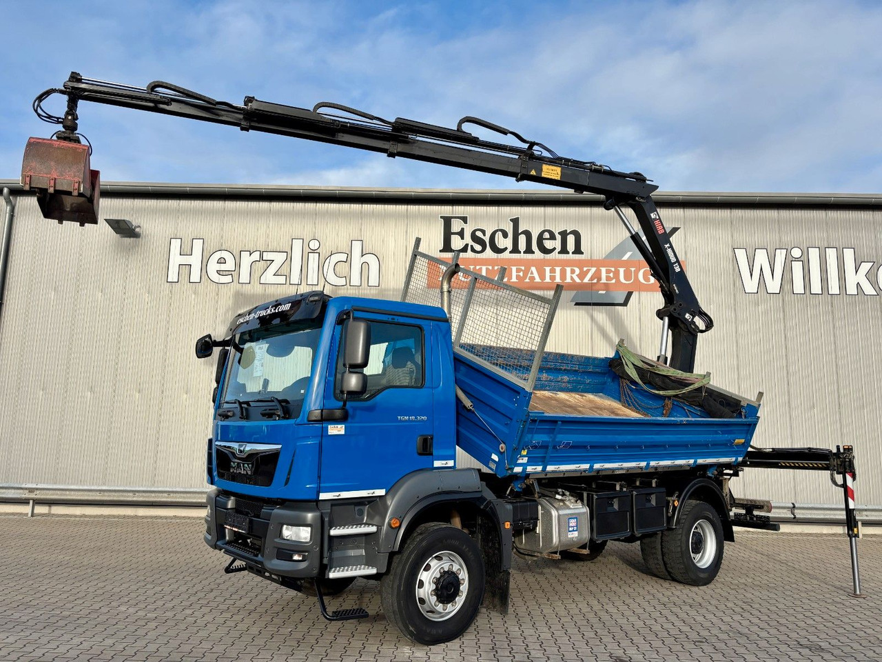MAN TGM 18.320 4x4 BB | TÜV NEU*HIAB XHIDUO 138*FUNK - Istovarivač, Kamion sa dizalicom: slika 1 MAN TGM 18.320 4x4 BB | TÜV NEU*HIAB XHIDUO 138*FUNK - Istovarivač, Kamion sa dizalicom: slika 1