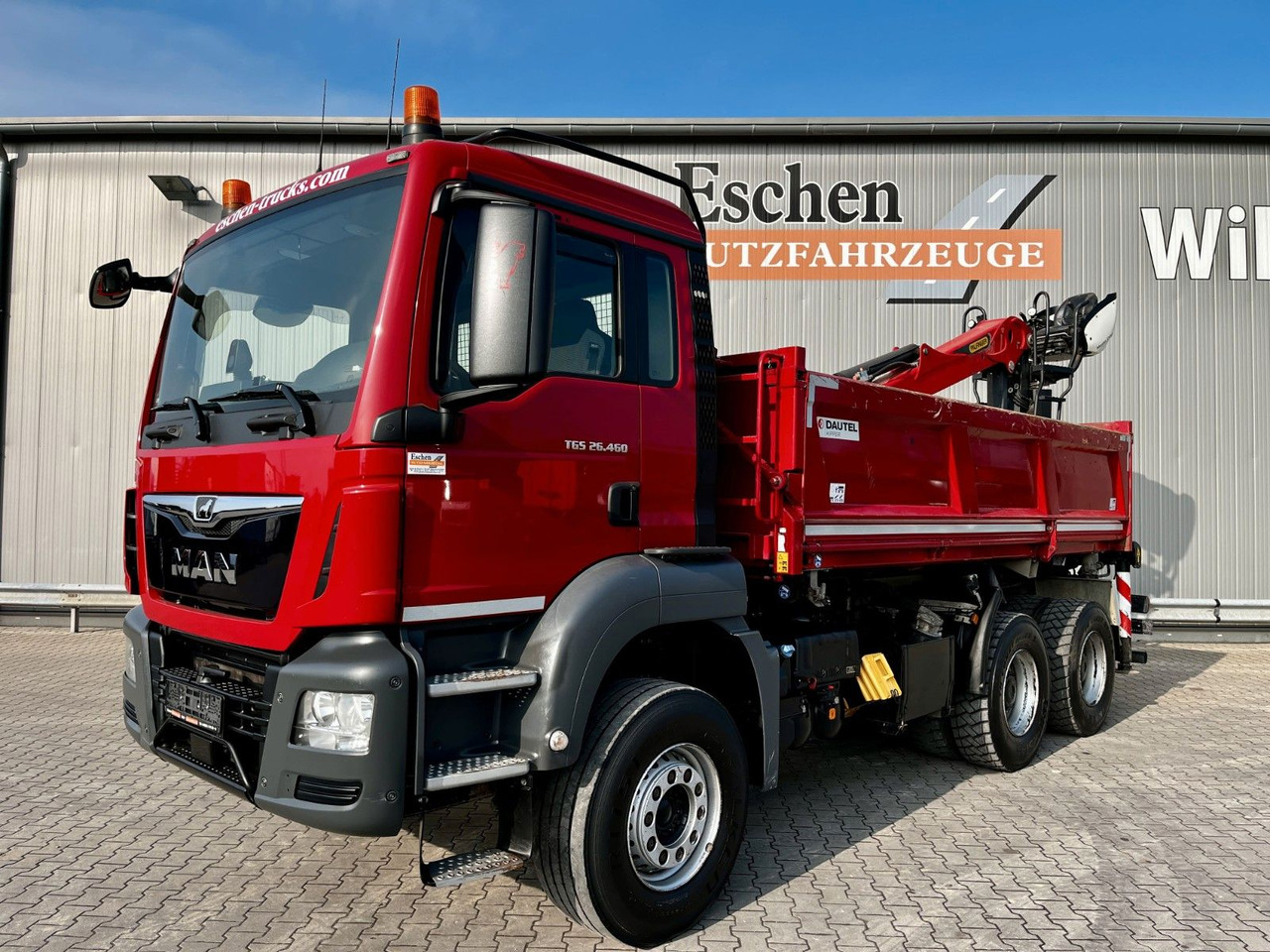 MAN TGS 26.460 6x4BB|Palfinger M12L83 Kran*Bordmatik - Istovarivač, Kamion sa dizalicom: slika 2 MAN TGS 26.460 6x4BB|Palfinger M12L83 Kran*Bordmatik - Istovarivač, Kamion sa dizalicom: slika 2