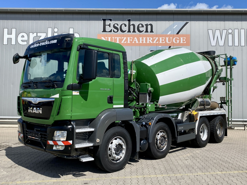 MAN TGS 32.360 8x4 BB / 9 m³ Stetter-Aufbau - Mikser za beton: slika 1 MAN TGS 32.360 8x4 BB / 9 m³ Stetter-Aufbau - Mikser za beton: slika 1