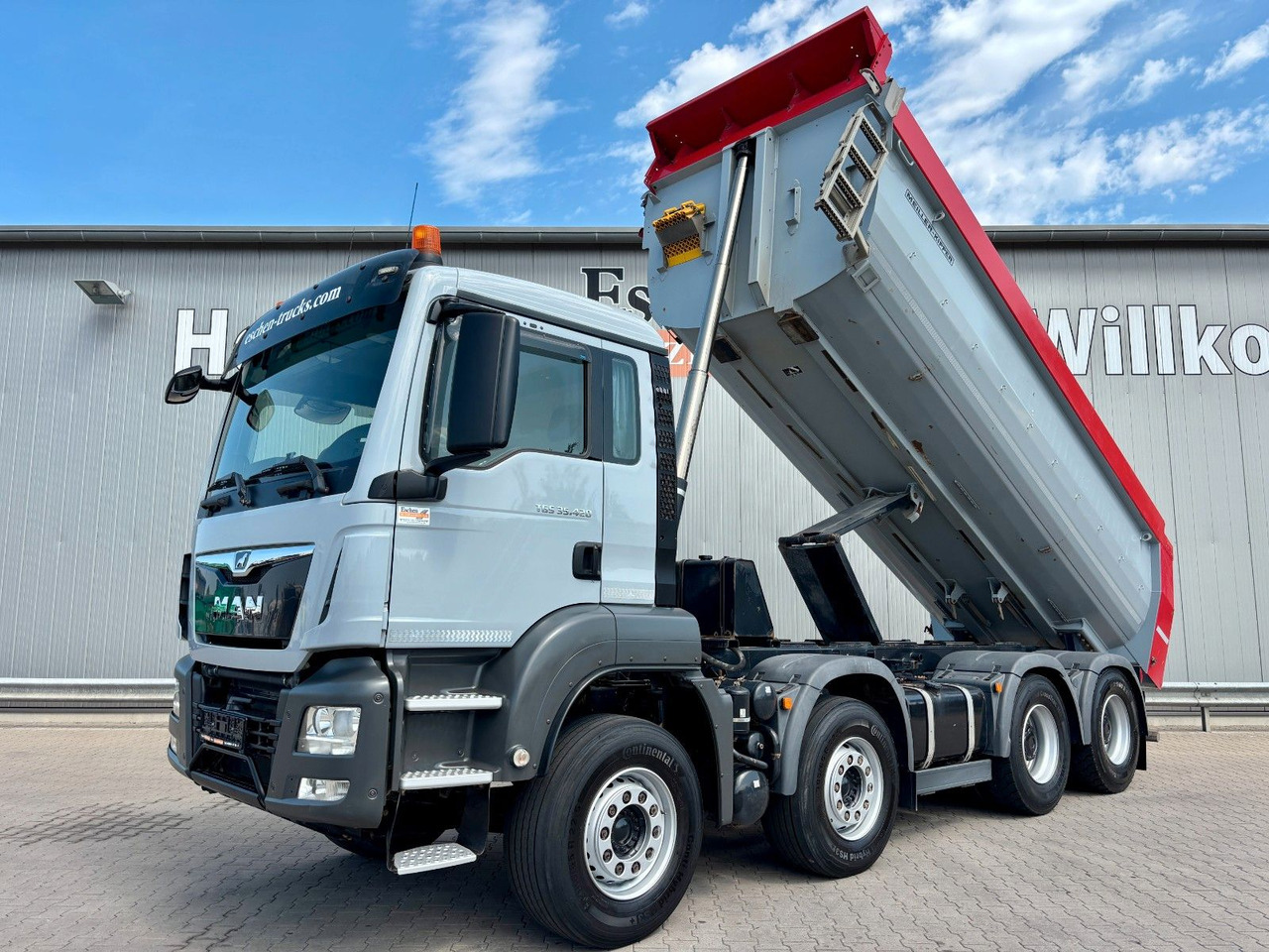 MAN TGS 35.420 8x4 BL | MEILLER*Rollplane*Navi*Klima - Kamion za utovaranje kontejnera: slika 2 MAN TGS 35.420 8x4 BL | MEILLER*Rollplane*Navi*Klima - Kamion za utovaranje kontejnera: slika 2