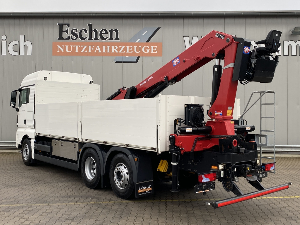 MAN TGX 26.500 6x2-4 LL / HMF 2110 L-MC Kran - Kamion sa tovarnim sandukom, Kamion sa dizalicom: slika 3 MAN TGX 26.500 6x2-4 LL / HMF 2110 L-MC Kran - Kamion sa tovarnim sandukom, Kamion sa dizalicom: slika 3