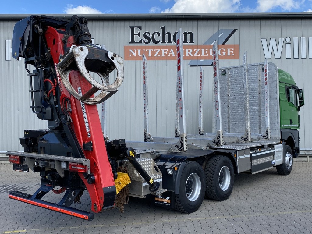 MAN TGX 33.580 6x4 BB Kurzholzaufbau / Kran - Šticar, Kamion sa dizalicom: slika 5 MAN TGX 33.580 6x4 BB Kurzholzaufbau / Kran - Šticar, Kamion sa dizalicom: slika 5