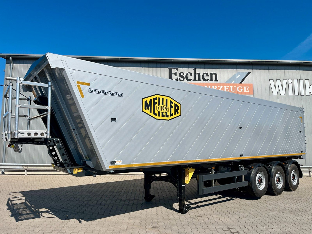 Meiller MHKA 45/3 Getreide 49m³ ALU*7mm Boden*Lift*Plane - Poluprikolica istovarivača: slika 1 Meiller MHKA 45/3 Getreide 49m³ ALU*7mm Boden*Lift*Plane - Poluprikolica istovarivača: slika 1