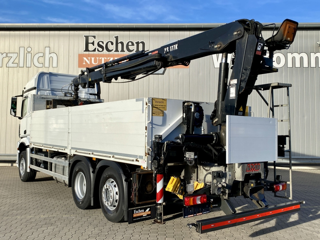 Mercedes-Benz 2545 L 6x2 Arocs / HIAB 177 K Pro Kran - Kamion sa tovarnim sandukom, Kamion sa dizalicom: slika 3 Mercedes-Benz 2545 L 6x2 Arocs / HIAB 177 K Pro Kran - Kamion sa tovarnim sandukom, Kamion sa dizalicom: slika 3