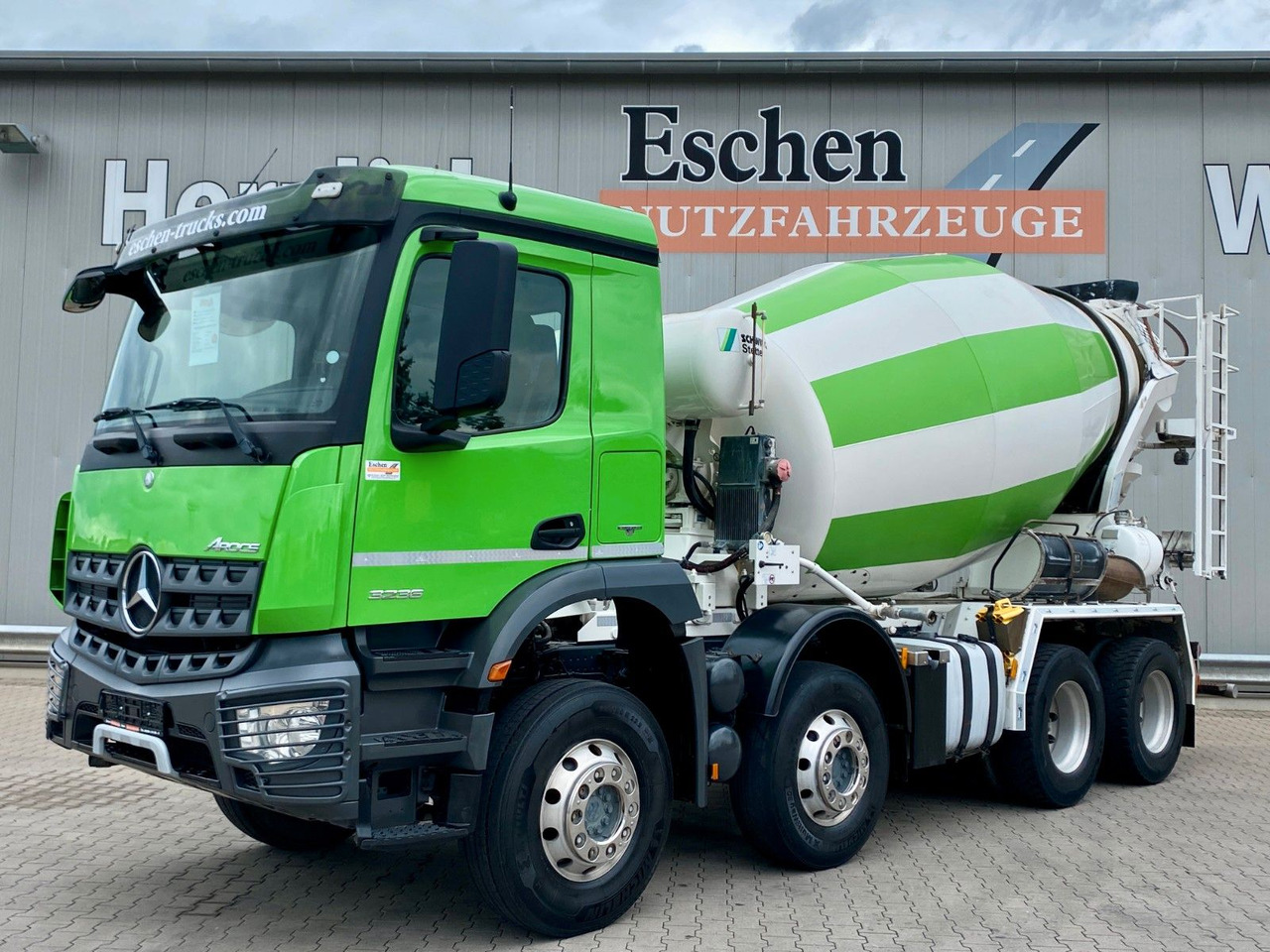 Mercedes-Benz 3236 Arocs | 9m³ Stetter*Klima*Navi*Blatt*1.Hand - Mikser za beton: slika 1 Mercedes-Benz 3236 Arocs | 9m³ Stetter*Klima*Navi*Blatt*1.Hand - Mikser za beton: slika 1