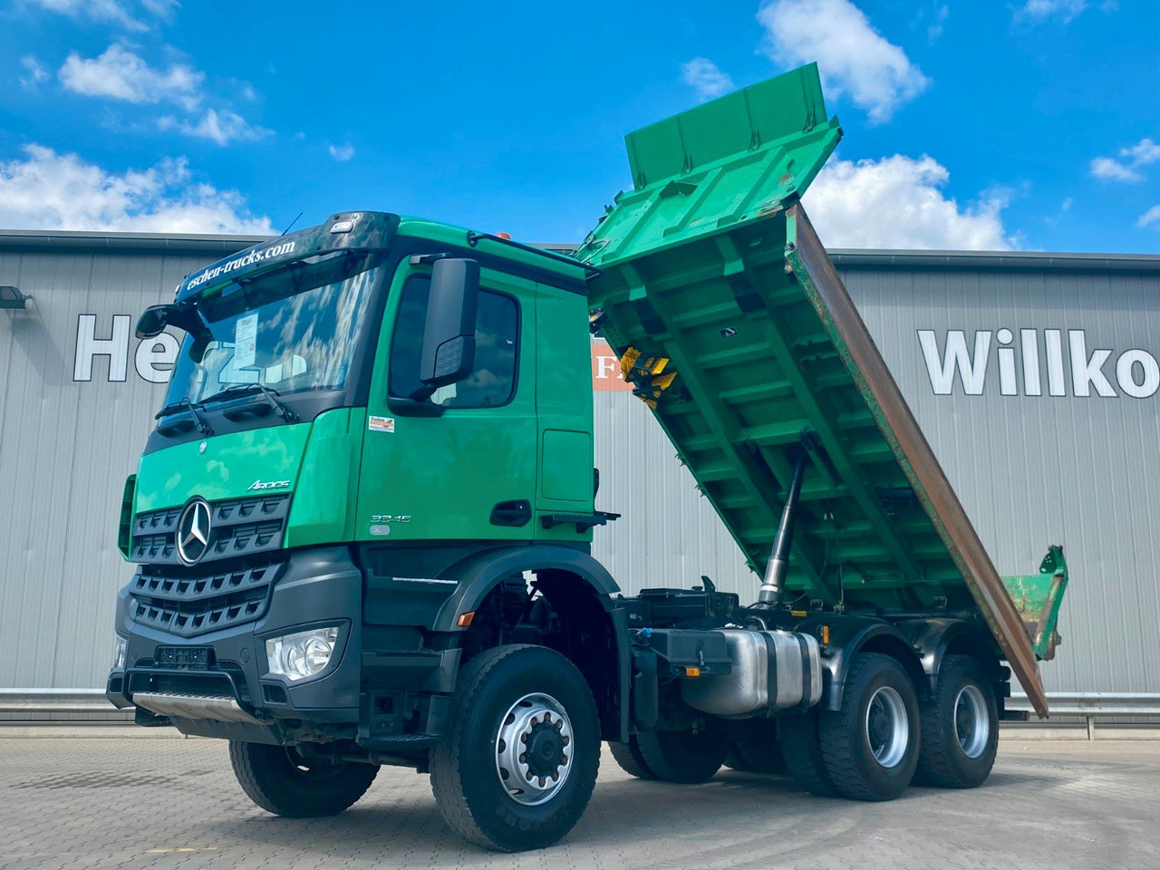Mercedes-Benz 3345 Arocs 6x6 | MEILLER*Bordmatik*AHK*Blatt*AC - Istovarivač: slika 1 Mercedes-Benz 3345 Arocs 6x6 | MEILLER*Bordmatik*AHK*Blatt*AC - Istovarivač: slika 1