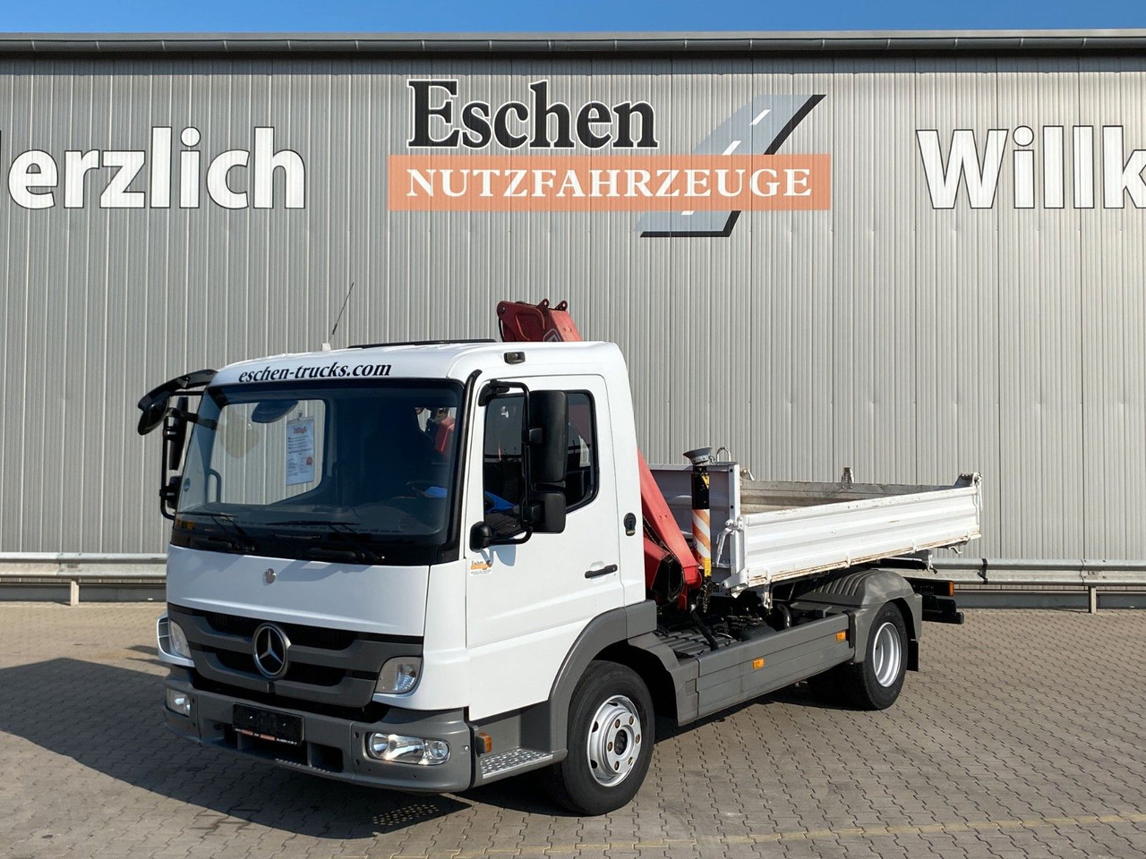 Mercedes-Benz 818 Atego | Fassi F65*MEILLER*PKW-AHK*1.Hand - Istovarivač, Kamion sa dizalicom: slika 1 Mercedes-Benz 818 Atego | Fassi F65*MEILLER*PKW-AHK*1.Hand - Istovarivač, Kamion sa dizalicom: slika 1