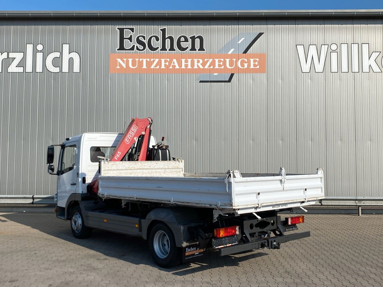 Mercedes-Benz 818 Atego | Fassi F65*MEILLER*PKW-AHK*1.Hand - Istovarivač, Kamion sa dizalicom: slika 4 Mercedes-Benz 818 Atego | Fassi F65*MEILLER*PKW-AHK*1.Hand - Istovarivač, Kamion sa dizalicom: slika 4