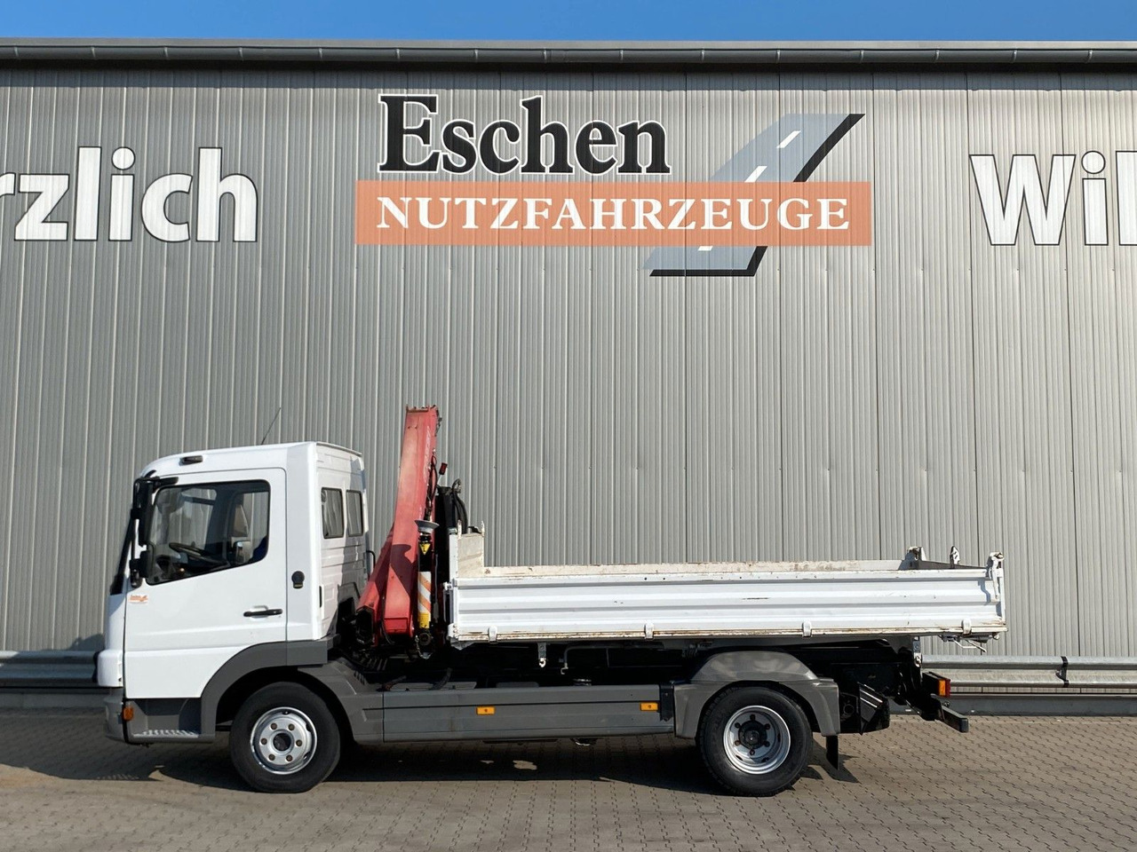 Mercedes-Benz 818 Atego | Fassi F65*MEILLER*PKW-AHK*1.Hand - Istovarivač, Kamion sa dizalicom: slika 3 Mercedes-Benz 818 Atego | Fassi F65*MEILLER*PKW-AHK*1.Hand - Istovarivač, Kamion sa dizalicom: slika 3