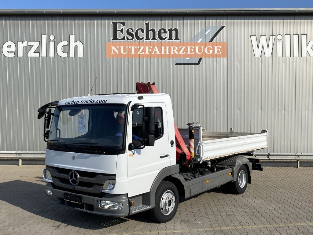 Mercedes-Benz 818 Atego | Fassi F65*MEILLER*PKW-AHK*1.Hand - Dostavno vozilo istovarivač: slika 1 Mercedes-Benz 818 Atego | Fassi F65*MEILLER*PKW-AHK*1.Hand - Dostavno vozilo istovarivač: slika 1