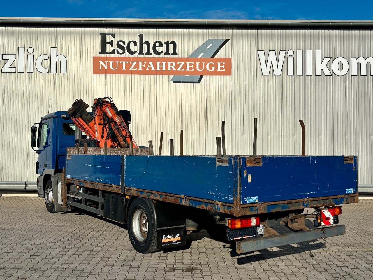Mercedes-Benz Actros 1832 I Terex 85.2A3*9,10m*Telligent*Klima - Kamion sa tovarnim sandukom, Kamion sa dizalicom: slika 4 Mercedes-Benz Actros 1832 I Terex 85.2A3*9,10m*Telligent*Klima - Kamion sa tovarnim sandukom, Kamion sa dizalicom: slika 4
