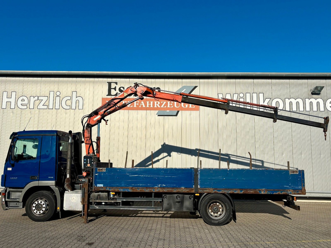 Mercedes-Benz Actros 1832 I Terex 85.2A3*9,10m*Telligent*Klima - Kamion sa tovarnim sandukom, Kamion sa dizalicom: slika 2 Mercedes-Benz Actros 1832 I Terex 85.2A3*9,10m*Telligent*Klima - Kamion sa tovarnim sandukom, Kamion sa dizalicom: slika 2