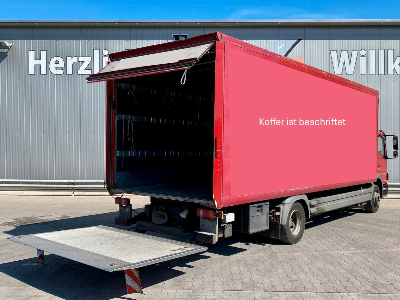 Mercedes-Benz Atego 1224 | BÄR LBW 1,50to*3x Sitze*Klima*AHK - Kamion sa zatvorenim sandukom: slika 5 Mercedes-Benz Atego 1224 | BÄR LBW 1,50to*3x Sitze*Klima*AHK - Kamion sa zatvorenim sandukom: slika 5