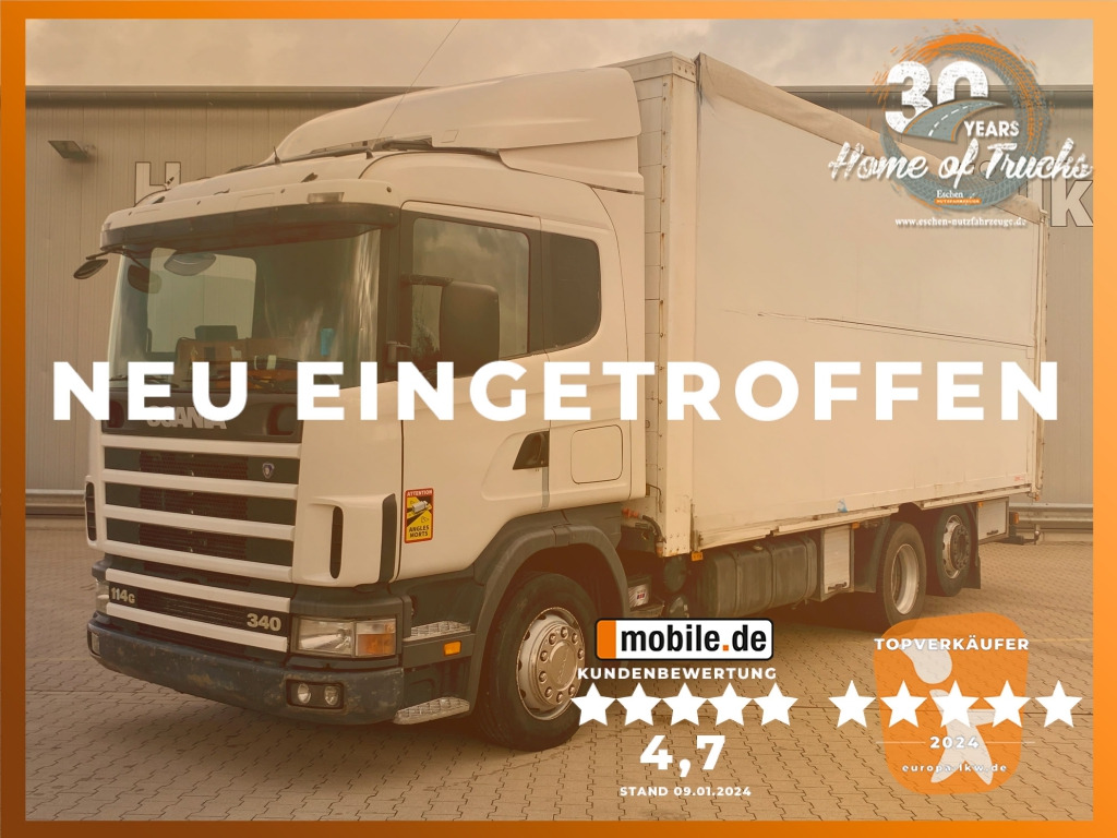 Scania 114 G 340 / 6x2 BL - Kamion sa ceradom: slika 1 Scania 114 G 340 / 6x2 BL - Kamion sa ceradom: slika 1