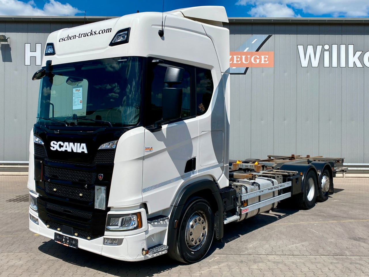Scania R 450 B 6x2*4 | LBW 1,50to.*AHK*Retarder*Navi*AC - Kamion za prevoz kontejnera/ Kamion sa promenjivim sandukom: slika 1 Scania R 450 B 6x2*4 | LBW 1,50to.*AHK*Retarder*Navi*AC - Kamion za prevoz kontejnera/ Kamion sa promenjivim sandukom: slika 1
