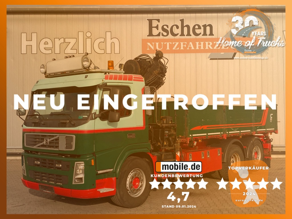 Volvo FM 340 6x2 / HIAB 144 E-3 DUO Faltkran - Istovarivač, Kamion sa dizalicom: slika 1 Volvo FM 340 6x2 / HIAB 144 E-3 DUO Faltkran - Istovarivač, Kamion sa dizalicom: slika 1