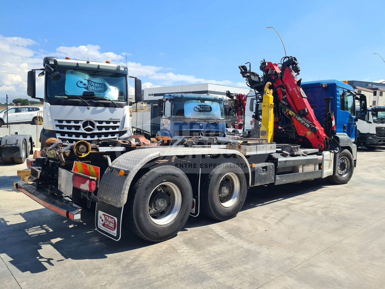 Camión MAN + Epsilon M120Z3 + Gancho Palfinger 20T - Kamion sa hidrauličnom kukom, Kamion sa dizalicom: slika 2 Camión MAN + Epsilon M120Z3 + Gancho Palfinger 20T - Kamion sa hidrauličnom kukom, Kamion sa dizalicom: slika 2