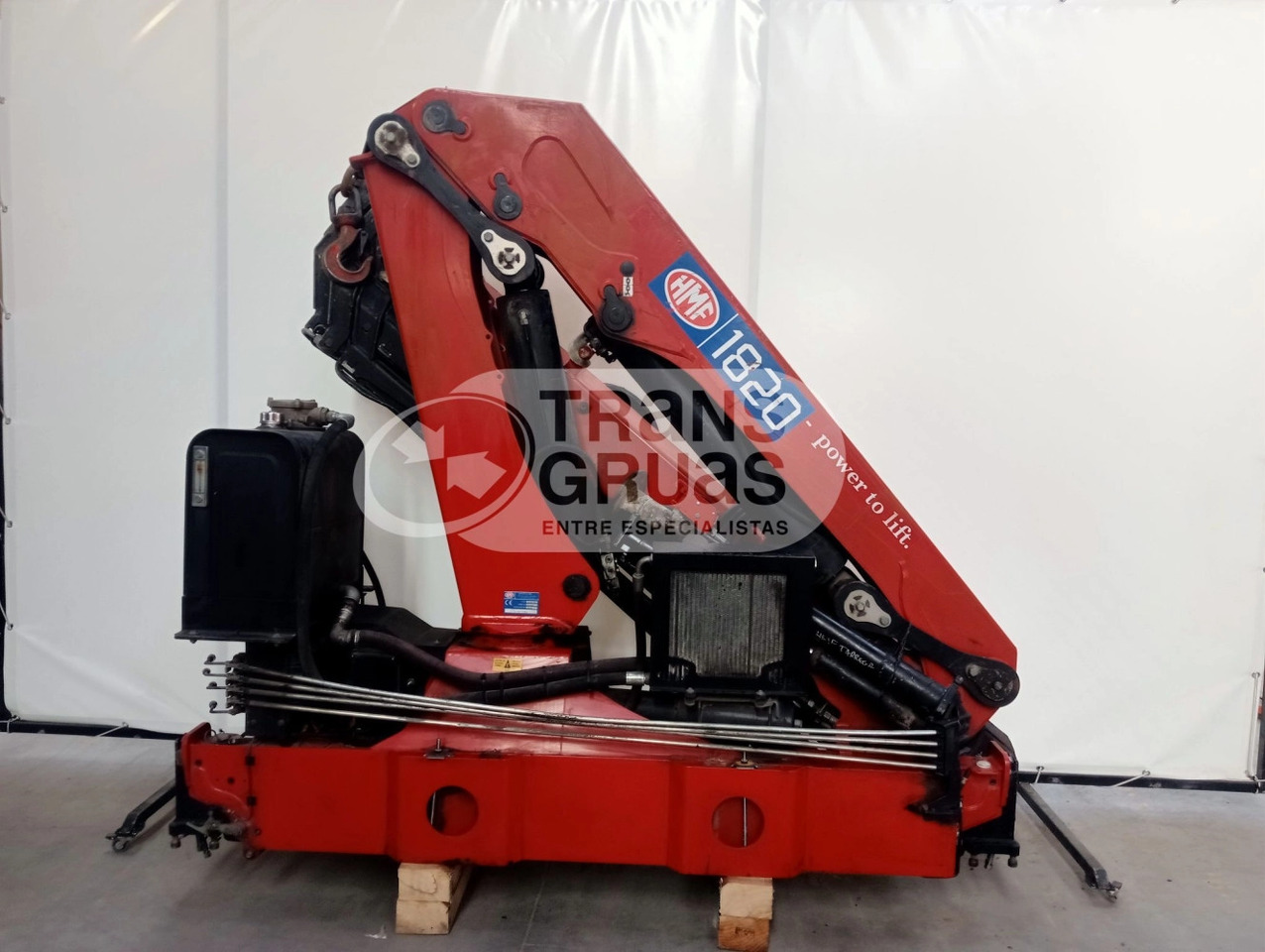 Grúa HMF 1820-K5 - Kran za kamion za Kamion: slika 1 Grúa HMF 1820-K5 - Kran za kamion za Kamion: slika 1