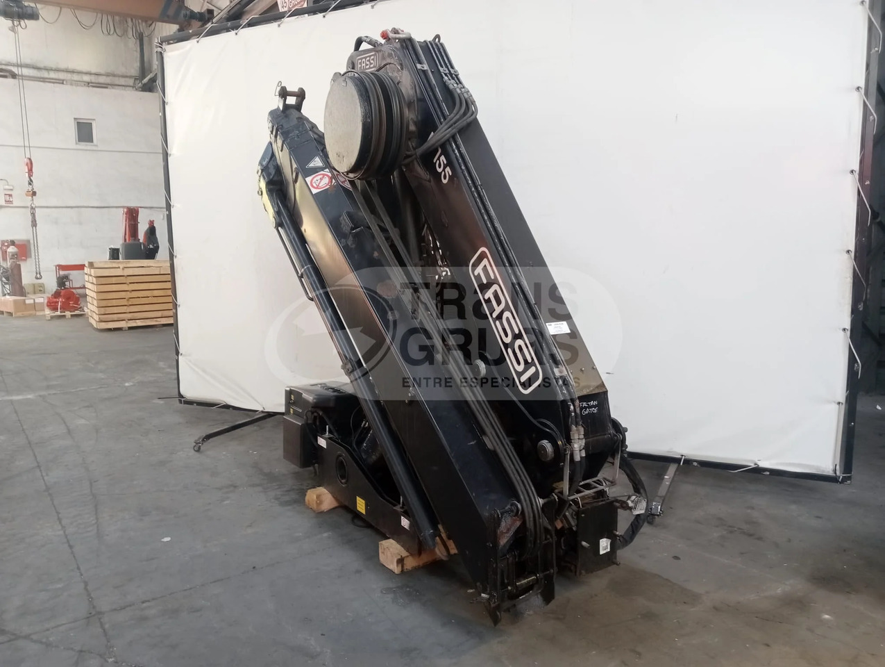 Grúa hidráulica Fassi F155A.2.23 E-DYNAMIC - Kran za kamion: slika 3 Grúa hidráulica Fassi F155A.2.23 E-DYNAMIC - Kran za kamion: slika 3