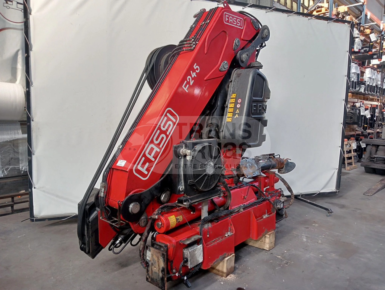 Grúa hidráulica Fassi F245A.2.25 E-DYNAMIC - Kran za kamion: slika 4 Grúa hidráulica Fassi F245A.2.25 E-DYNAMIC - Kran za kamion: slika 4