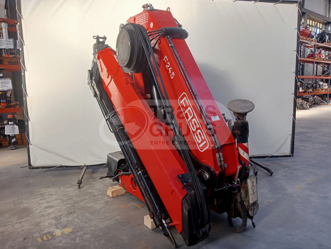 Grúa hidráulica Fassi F245A.2.25 - Kran za kamion: slika 4 Grúa hidráulica Fassi F245A.2.25 - Kran za kamion: slika 4