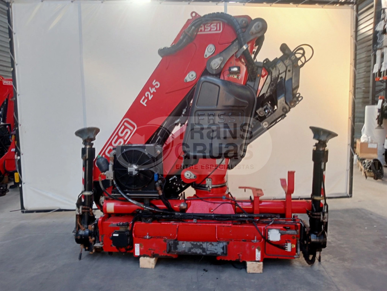 Grúa hidráulica Fassi F245A.2.25 - Kran za kamion: slika 3 Grúa hidráulica Fassi F245A.2.25 - Kran za kamion: slika 3