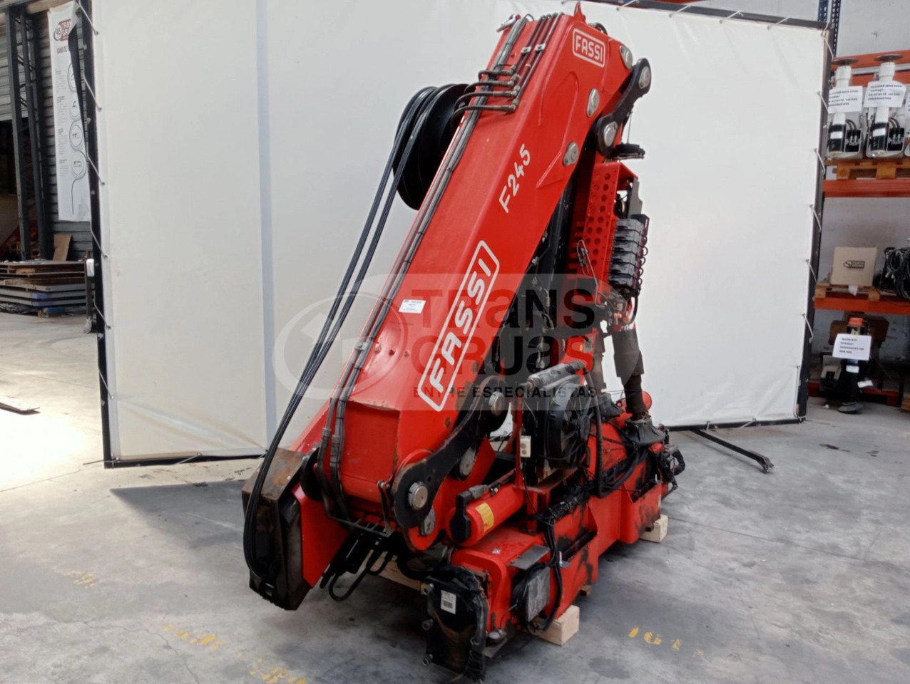 Grúa hidráulica Fassi F245A.2.26 E-Dynamic - Kran za kamion: slika 3 Grúa hidráulica Fassi F245A.2.26 E-Dynamic - Kran za kamion: slika 3