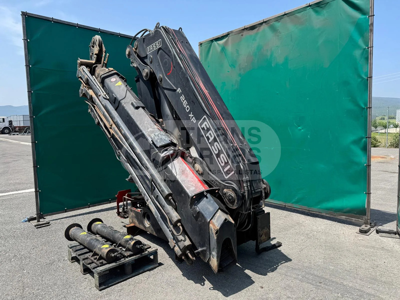 Grúa hidráulica Fassi F260BXP.28 - Kran za kamion: slika 1 Grúa hidráulica Fassi F260BXP.28 - Kran za kamion: slika 1