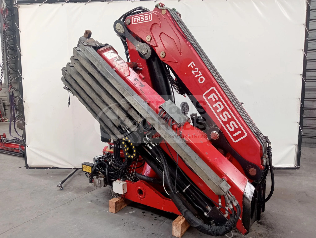 Grúa hidráulica Fassi F270A.26 - Kran za kamion: slika 1 Grúa hidráulica Fassi F270A.26 - Kran za kamion: slika 1