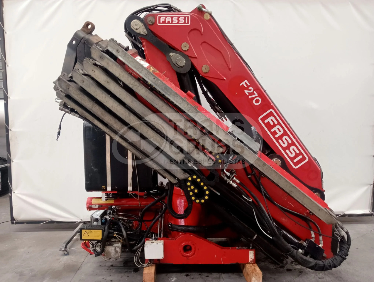 Grúa hidráulica Fassi F270A.26 - Kran za kamion: slika 4 Grúa hidráulica Fassi F270A.26 - Kran za kamion: slika 4