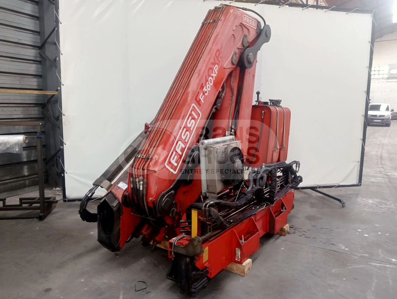 Grúa hidráulica Fassi F360BXP.25 - Kran za kamion: slika 4 Grúa hidráulica Fassi F360BXP.25 - Kran za kamion: slika 4