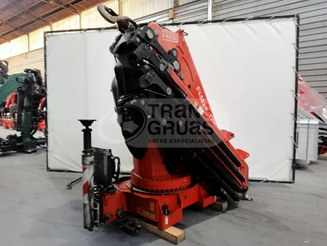 Grúa hidráulica Fassi F455AXP.28 - Kran za kamion: slika 4 Grúa hidráulica Fassi F455AXP.28 - Kran za kamion: slika 4