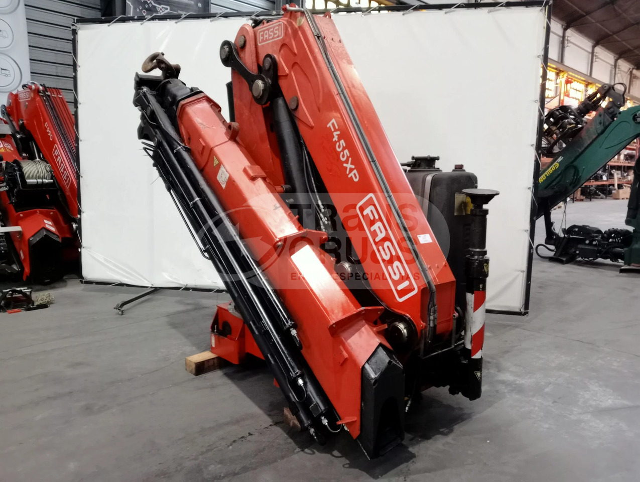 Grúa hidráulica Fassi F455AXP.28 - Kran za kamion: slika 4 Grúa hidráulica Fassi F455AXP.28 - Kran za kamion: slika 4