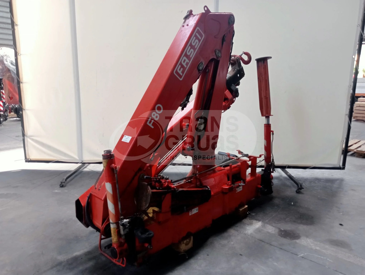 Grúa hidráulica Fassi F80A.22 - Kran za kamion: slika 4 Grúa hidráulica Fassi F80A.22 - Kran za kamion: slika 4