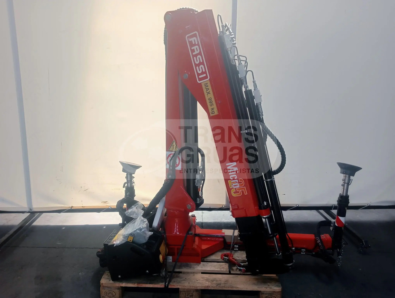 Grúa hidráulica Fassi micro M25A.13 Seminueva - Kran za kamion: slika 3 Grúa hidráulica Fassi micro M25A.13 Seminueva - Kran za kamion: slika 3