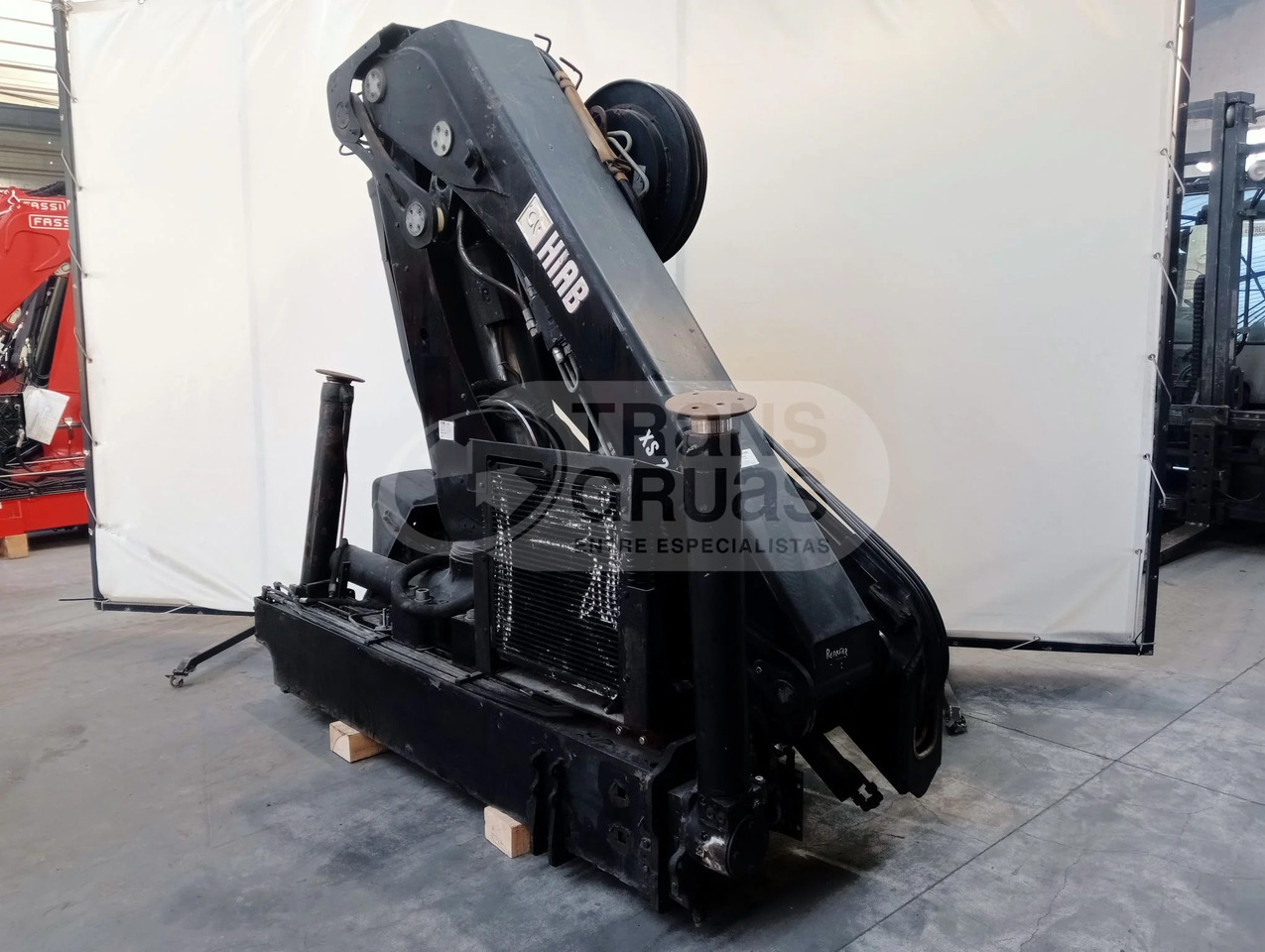 Grúa hidráulica HIAB 244EP-5 HIPRO - Kran za kamion: slika 1 Grúa hidráulica HIAB 244EP-5 HIPRO - Kran za kamion: slika 1