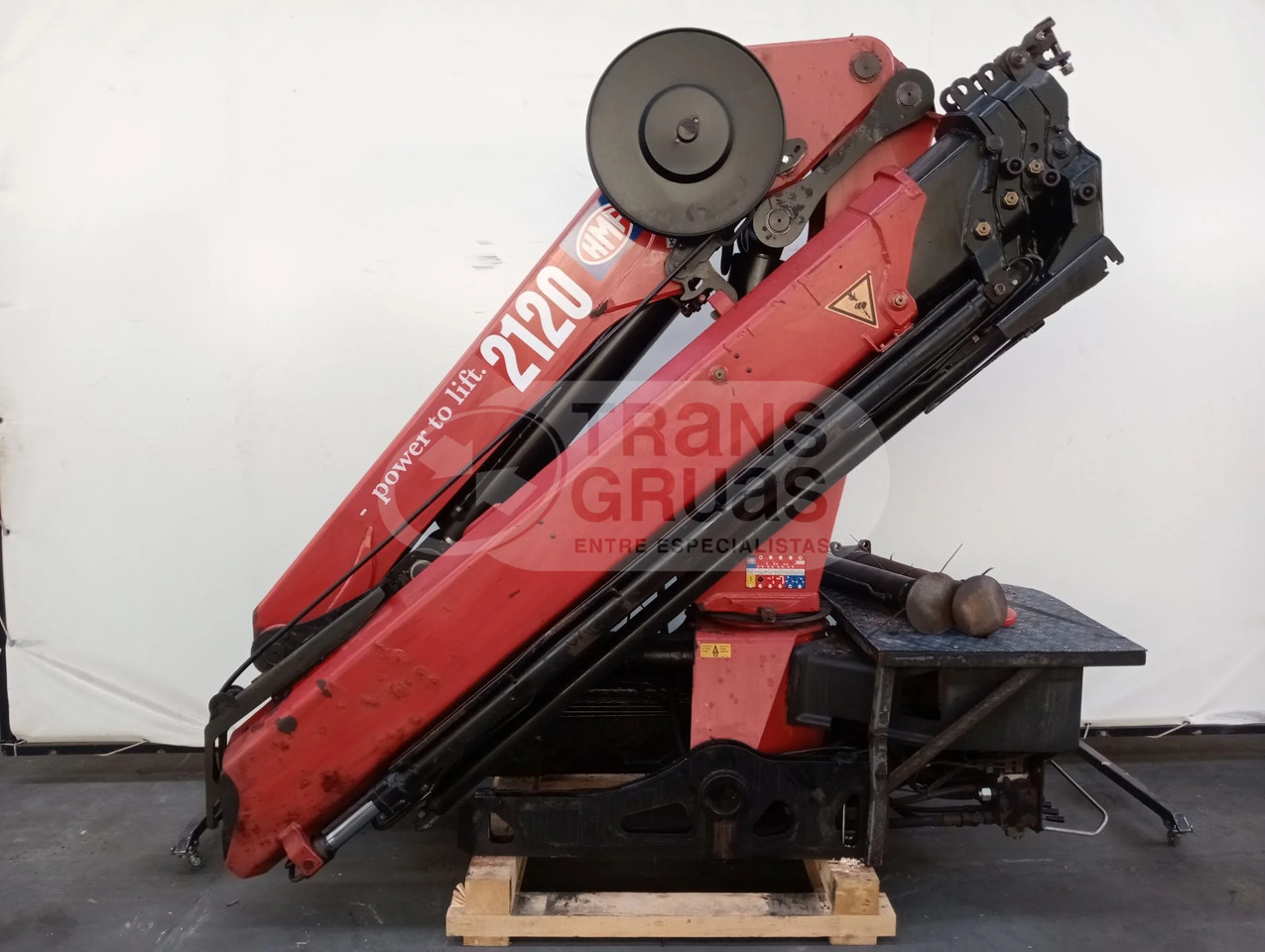 Grúa hidráulica HMF 2120 K RC - Kran za kamion: slika 2 Grúa hidráulica HMF 2120 K RC - Kran za kamion: slika 2