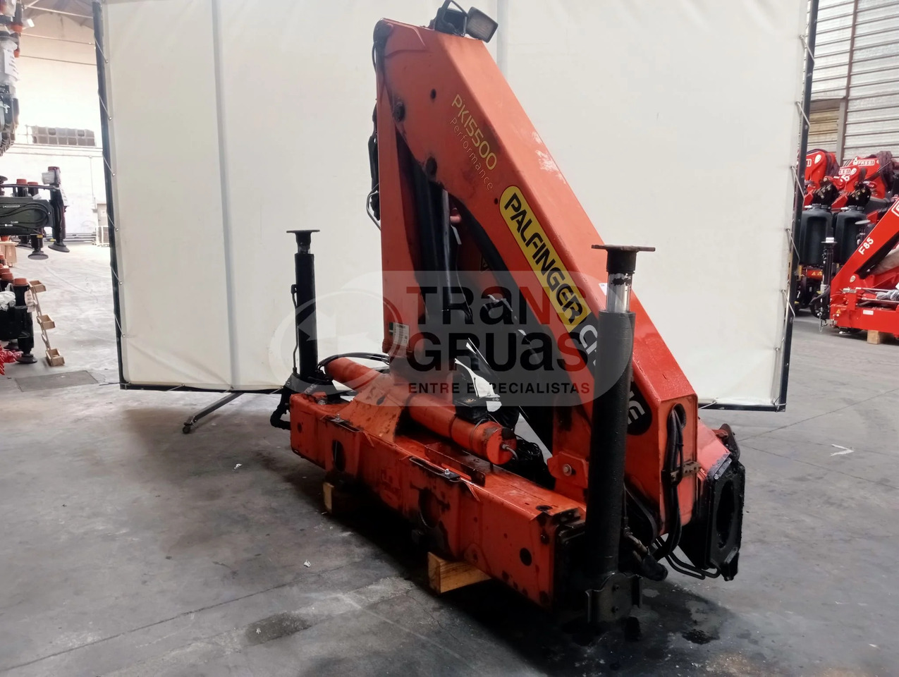 Grúa hidráulica Palfinger PK 15500 - Kran za kamion: slika 3 Grúa hidráulica Palfinger PK 15500 - Kran za kamion: slika 3